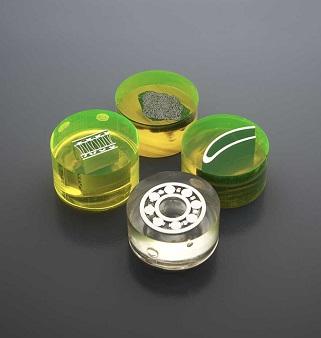 真空浸渍冷镶（环氧树脂）样品。